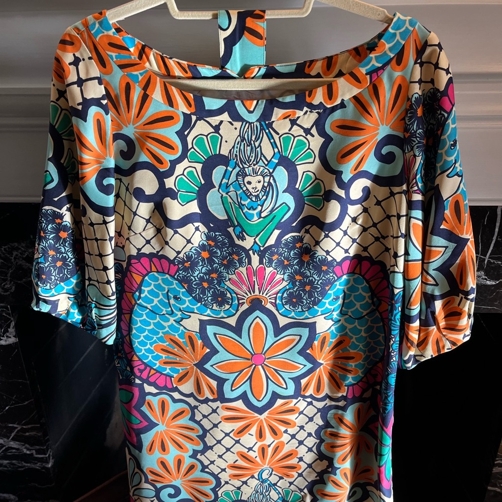 Lilly Pulitzer Multicolor Floral Dress - Picture 2 of 4